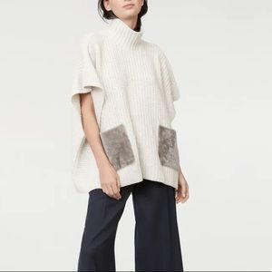 NWT✨Real Shearling Linnea Poncho